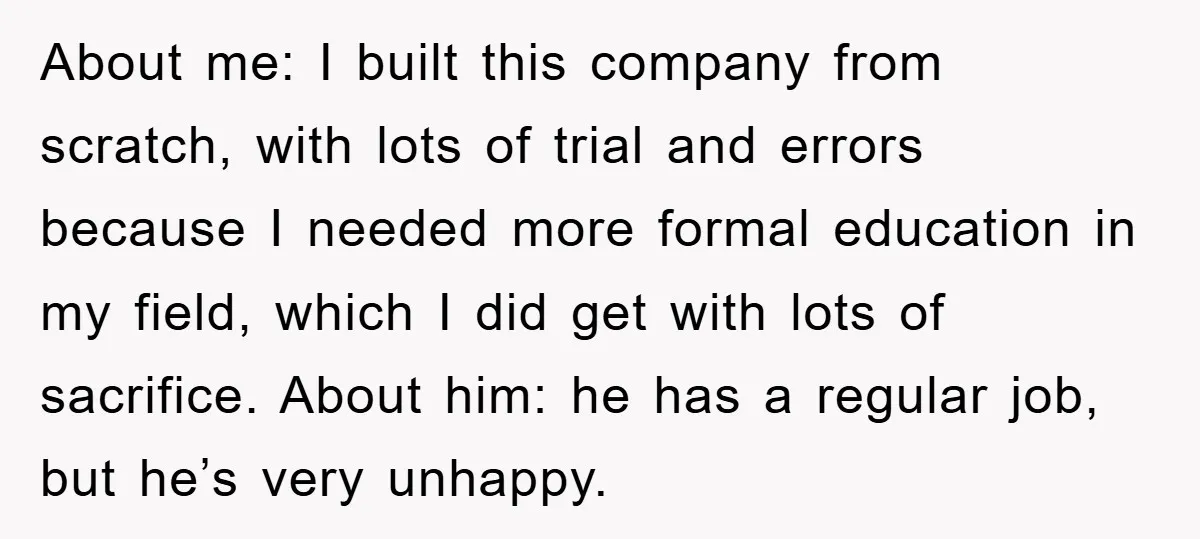 About me: I built this company from scratch, with lots of trial and errors because I needed more formal education in my field, which I did get with lots of...