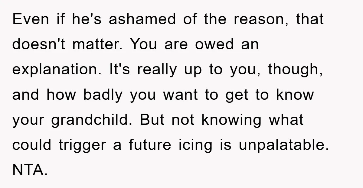 Even if he's ashamed of the reason, that doesn't matter. You are owed an explanation. It's really up to you, though, and how badly you want to get to know...