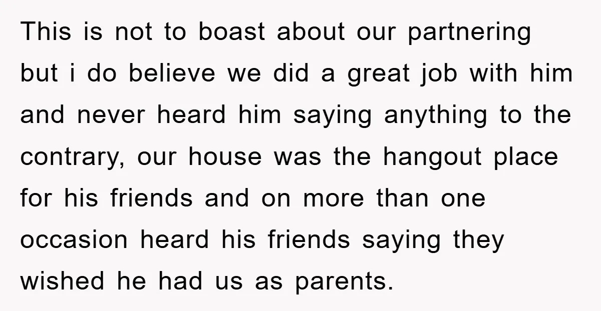This is not to boast about our partnering but i do believe we did a great job with him and never heard him saying anything to the contrary, our house...