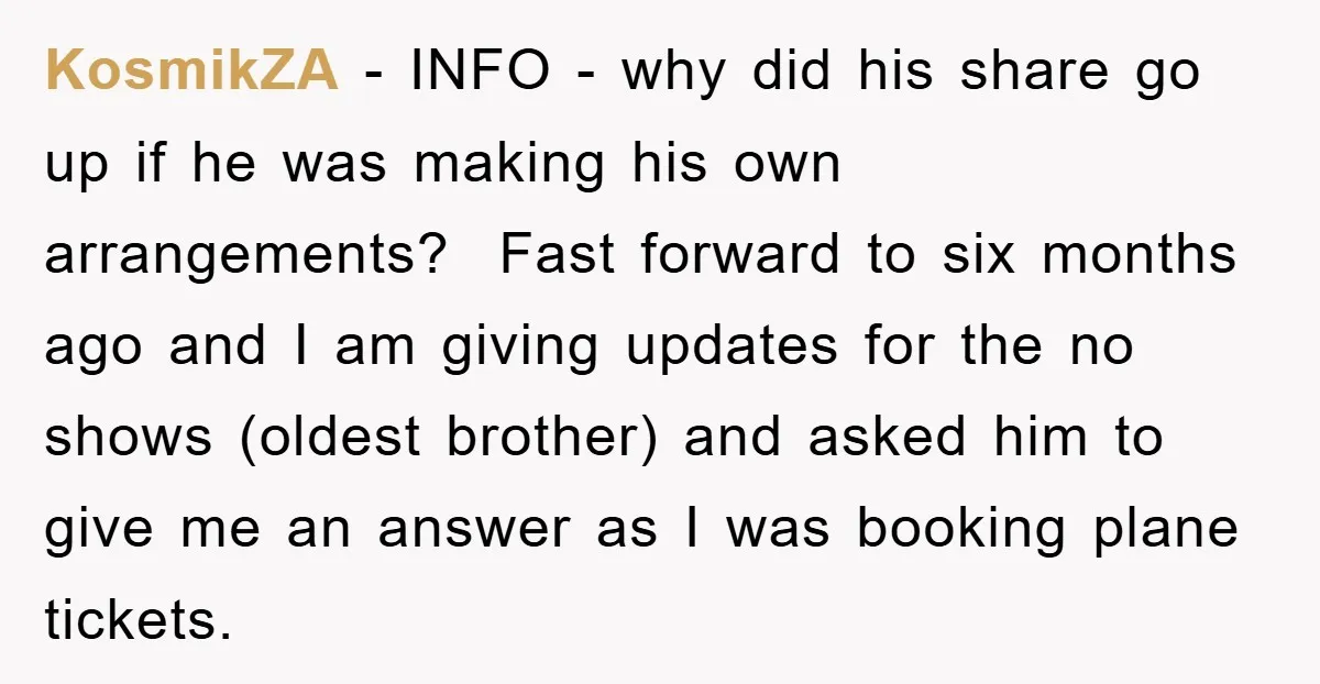 KosmikZA − INFO - why did his share go up if he was making his own arrangements? Fast forward to six months ago and I am giving updates for...