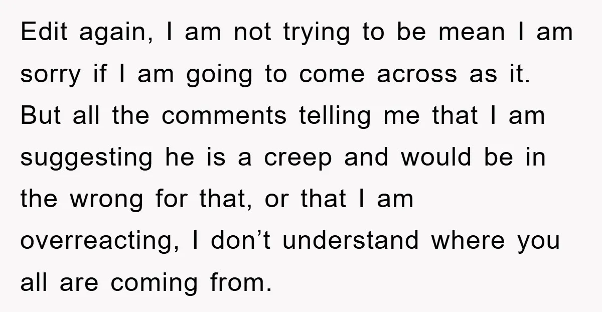 Edit again, I am not trying to be mean I am sorry if I am going to come across as it. But all the comments telling me that I am...