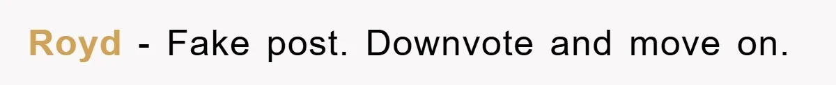 Royd − Fake post. Downvote and move on.