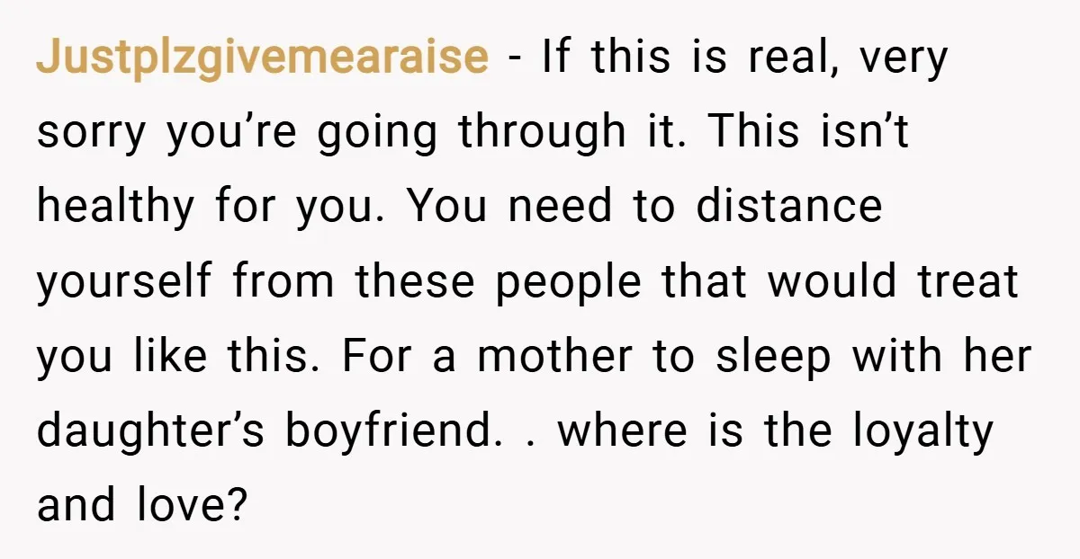 Justplzgivemearaise − If this is real, very sorry you’re going through it. This isn’t healthy for you. You need to distance yourself from these people that would treat you like...