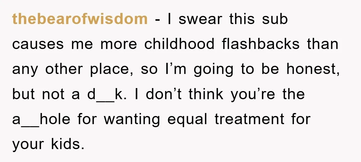 thebearofwisdom − I swear this sub causes me more childhood flashbacks than any other place, so I’m going to be honest, but not a d__k. I don’t think you’re the...