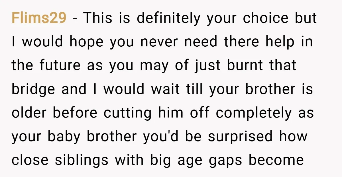 Flims29 − This is definitely your choice but I would hope you never need there help in the future as you may of just burnt that bridge and I would...