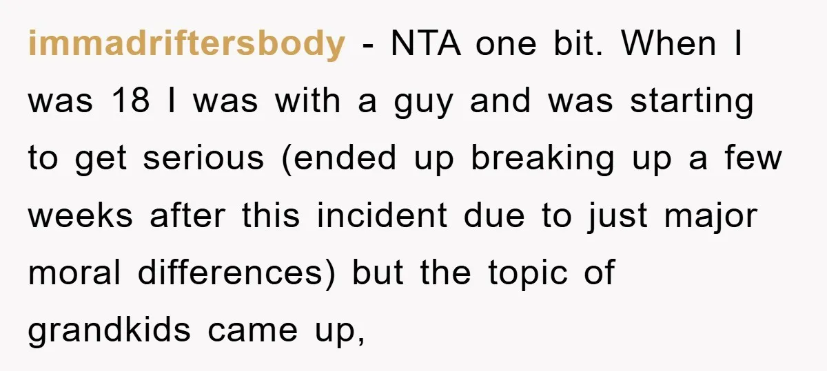 immadriftersbody − NTA one bit. When I was 18 I was with a guy and was starting to get serious (ended up breaking up a few weeks after this incident...