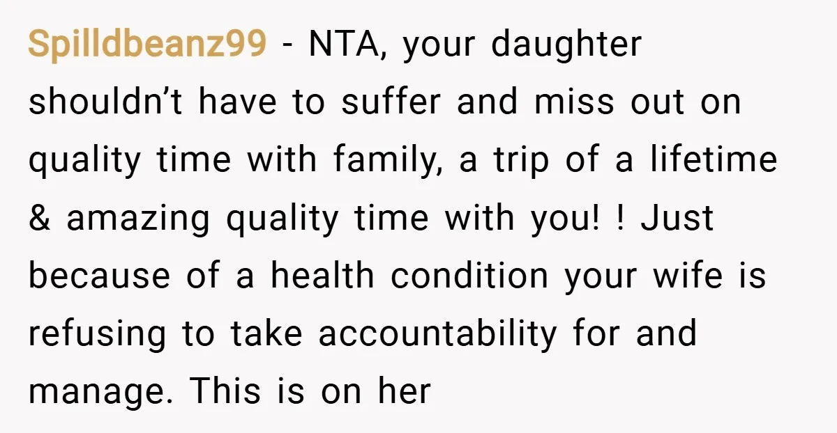 Spilldbeanz99 − NTA, your daughter shouldn’t have to suffer and miss out on quality time with family, a trip of a lifetime & amazing quality time with you! ! Just...
