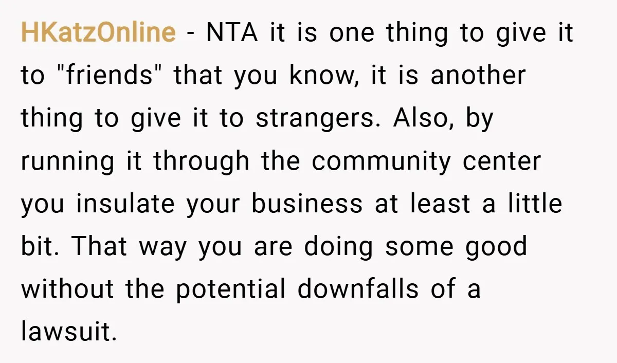 HKatzOnline − NTA it is one thing to give it to "friends" that you know, it is another thing to give it to strangers. Also, by running it through the...