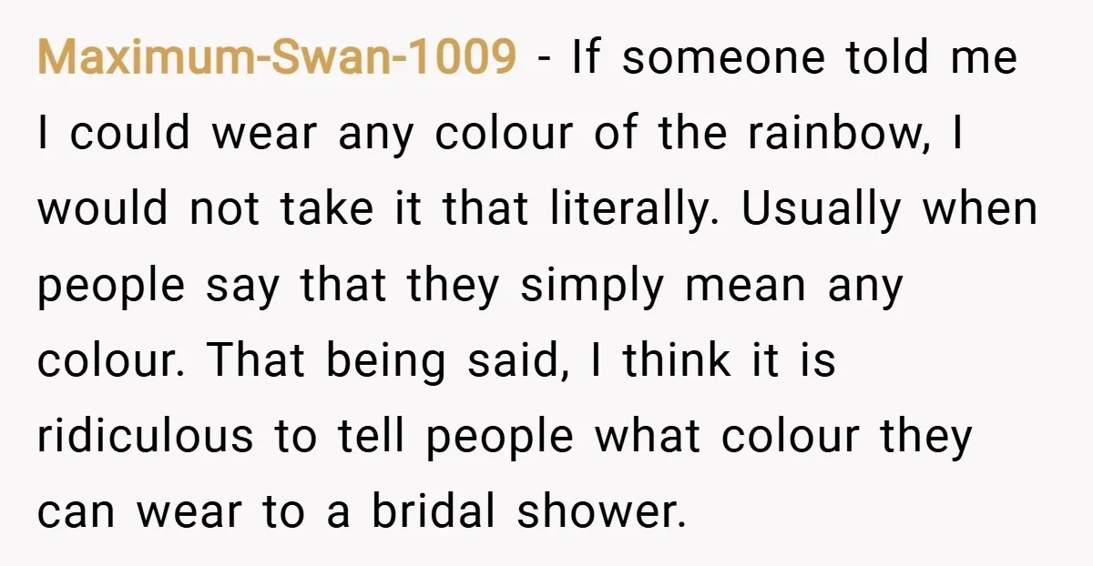Maximum-Swan-1009 − If someone told me I could wear any colour of the rainbow, I would not take it that literally. Usually when people say that they simply mean any...