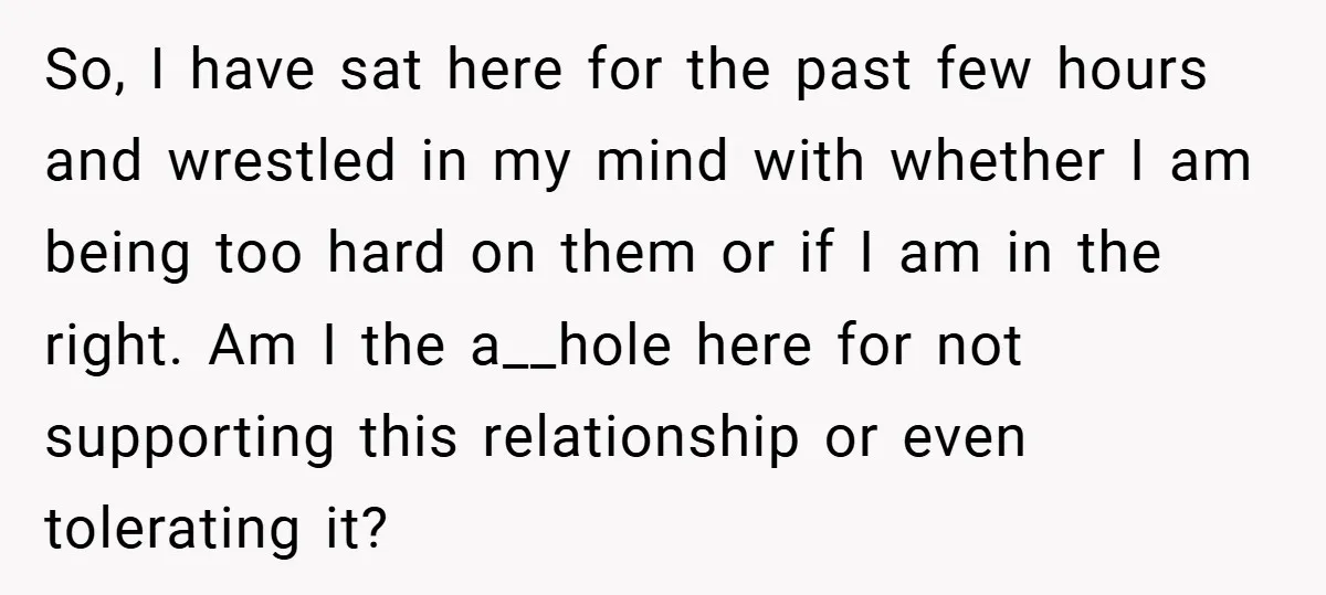 So, I have sat here for the past few hours and wrestled in my mind with whether I am being too hard on them or if I am in the...
