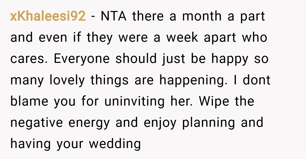 xKhaleesi92 − NTA there a month a part and even if they were a week apart who cares. Everyone should just be happy so many lovely things are happening. I...