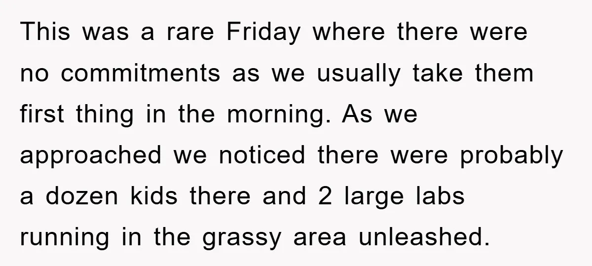 This was a rare Friday where there were no commitments as we usually take them first thing in the morning. As we approached we noticed there were probably a dozen...