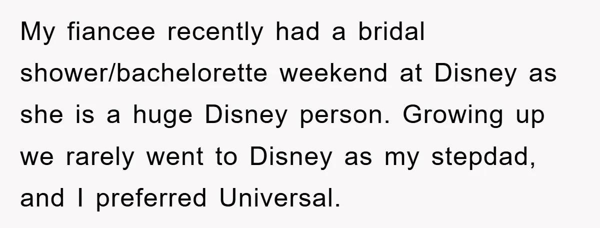 My fiancee recently had a bridal shower/bachelorette weekend at Disney as she is a huge Disney person. Growing up we rarely went to Disney as my stepdad, and I preferred...