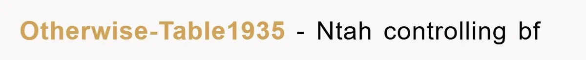 Otherwise-Table1935 − Ntah controlling bf