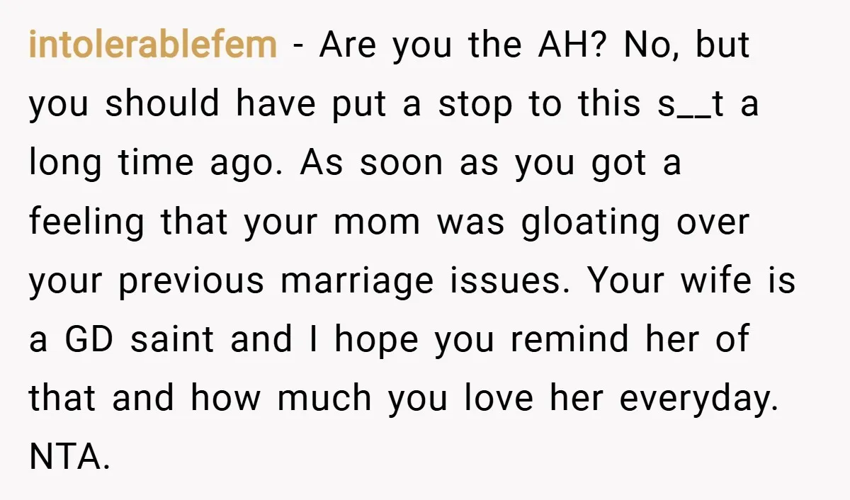 intolerablefem − Are you the AH? No, but you should have put a stop to this s__t a long time ago. As soon as you got a feeling that your...