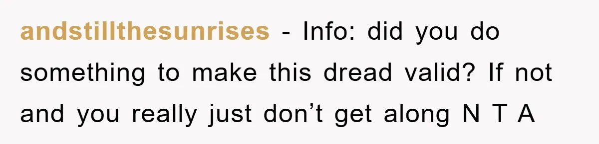 andstillthesunrises − Info: did you do something to make this dread valid? If not and you really just don’t get along N T A
