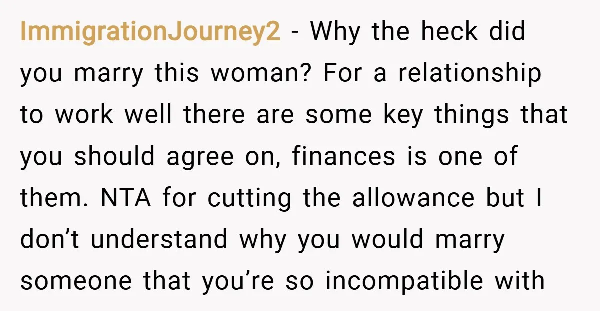 ImmigrationJourney2 − Why the heck did you marry this woman? For a relationship to work well there are some key things that you should agree on, finances is one of...