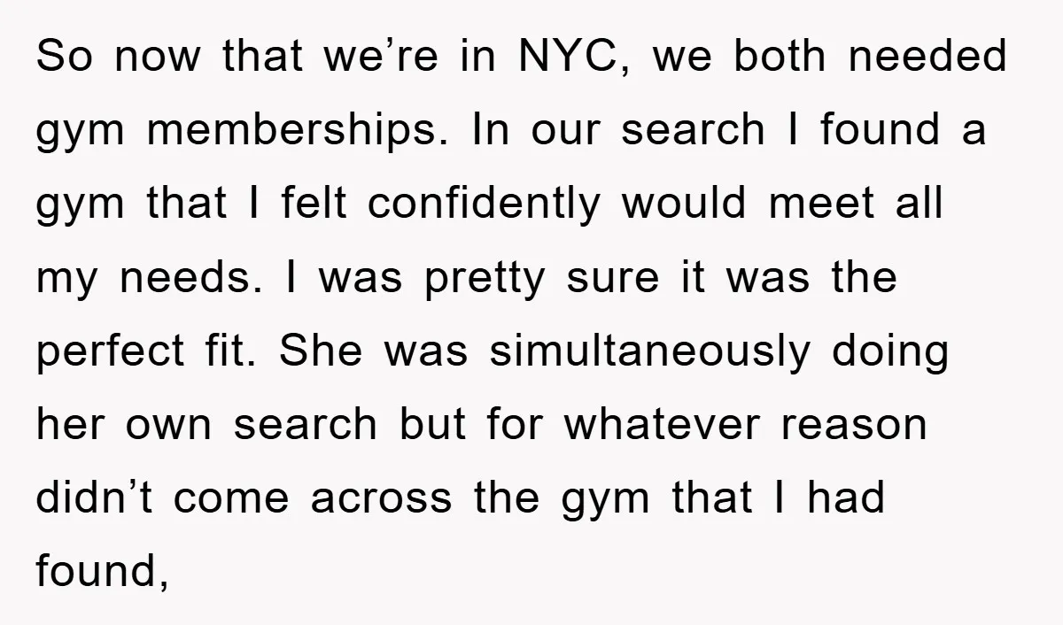 So now that we’re in NYC, we both needed gym memberships. In our search I found a gym that I felt confidently would meet all my needs. I was pretty...