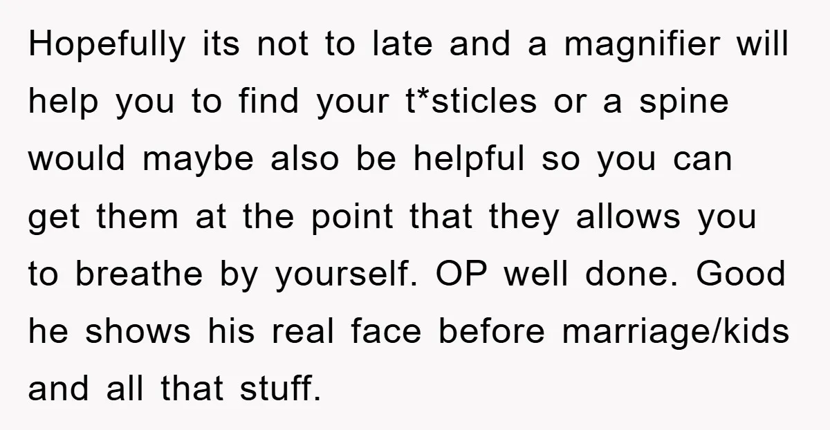 Hopefully its not to late and a magnifier will help you to find your t*sticles or a spine would maybe also be helpful so you can get them at the...