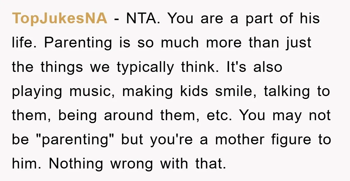 TopJukesNA − NTA. You are a part of his life. Parenting is so much more than just the things we typically think. It's also playing music, making kids smile, talking...