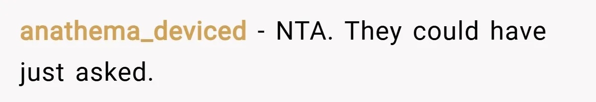 anathema_deviced − NTA. They could have just asked.