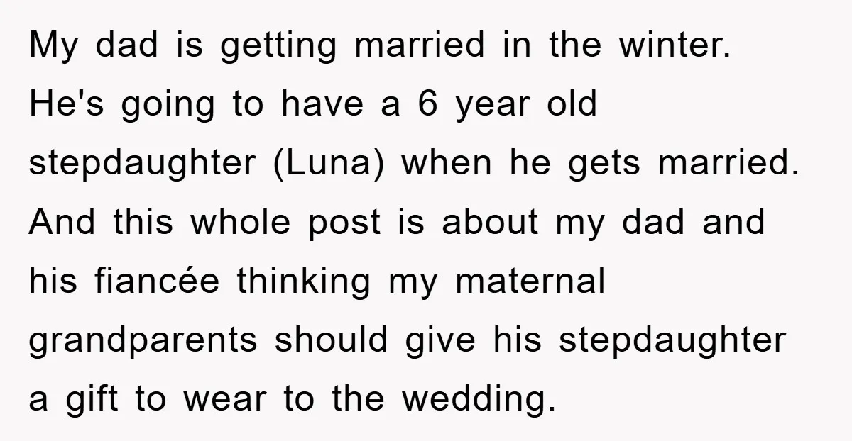 My dad is getting married in the winter. He's going to have a 6 year old stepdaughter (Luna) when he gets married. And this whole post is about my dad...