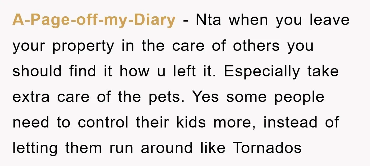 A-Page-off-my-Diary − Nta when you leave your property in the care of others you should find it how u left it. Especially take extra care of the pets. Yes some...