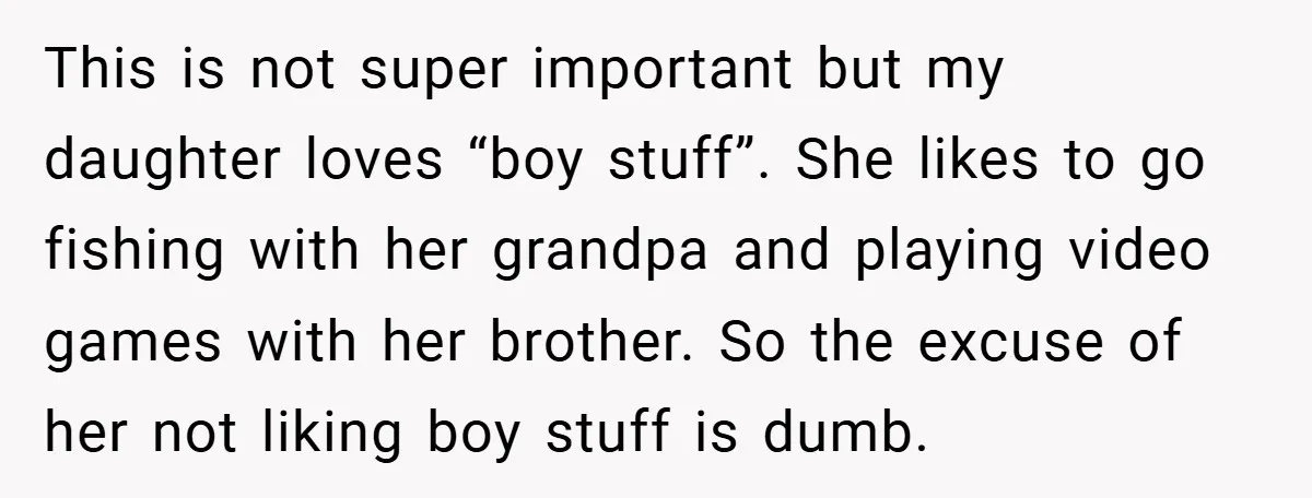 This is not super important but my daughter loves “boy stuff”. She likes to go fishing with her grandpa and playing video games with her brother. So the excuse of...