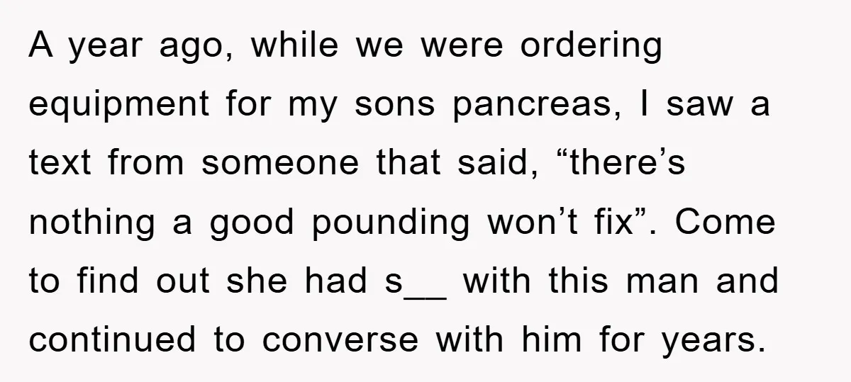 A year ago, while we were ordering equipment for my sons pancreas, I saw a text from someone that said, “there’s nothing a good pounding won’t fix”. Come to find...