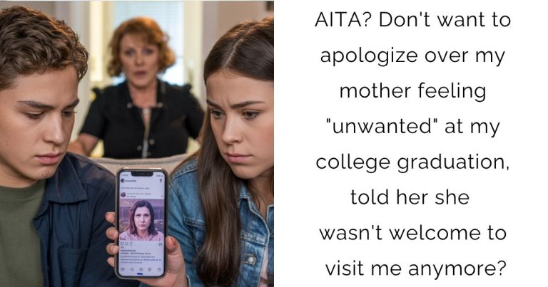AITA for asking my dad’s wife why she thinks her birthday would be more important than our mom’s anniversary to me and my sister?