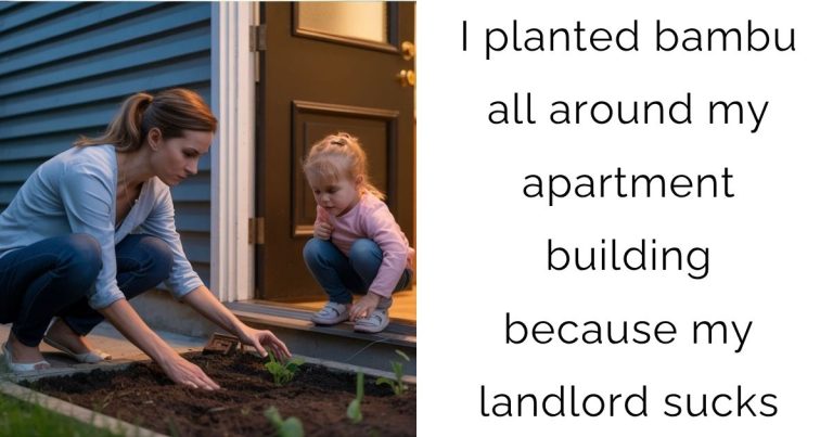 I planted bambu all around my apartment building because my landlord sucks