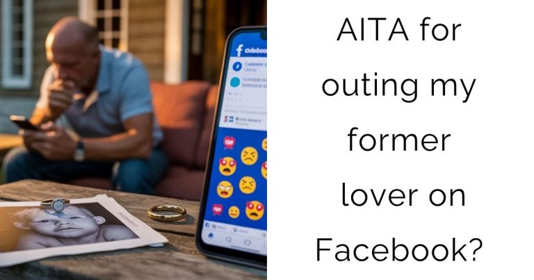 AITA for outing my former lover on Facebook?