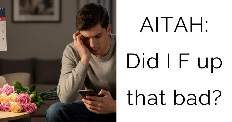 AITAH: Did I F up that bad?
