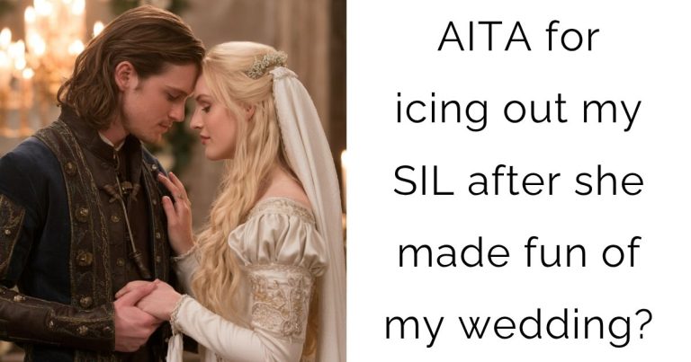 AITA for icing out my SIL after she made fun of my wedding?