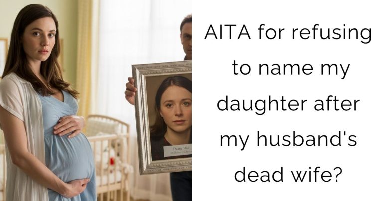 AITA for refusing to name my daughter after my husband’s dead wife?