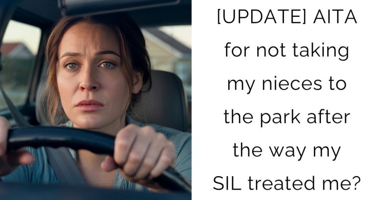[UPDATE] AITA for not taking my nieces to the park after the way my SIL treated me?