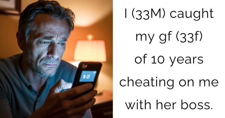 I (33M) caught my gf (33f) of 10 years cheating on me with her boss.