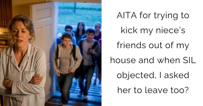 AITA for trying to kick my niece’s friends out of my house and when SIL objected, I asked her to leave too?