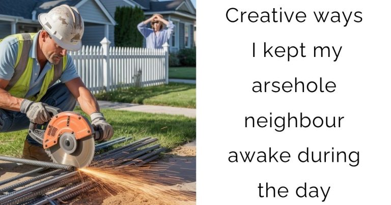Creative ways I kept my arsehole neighbour awake during the day