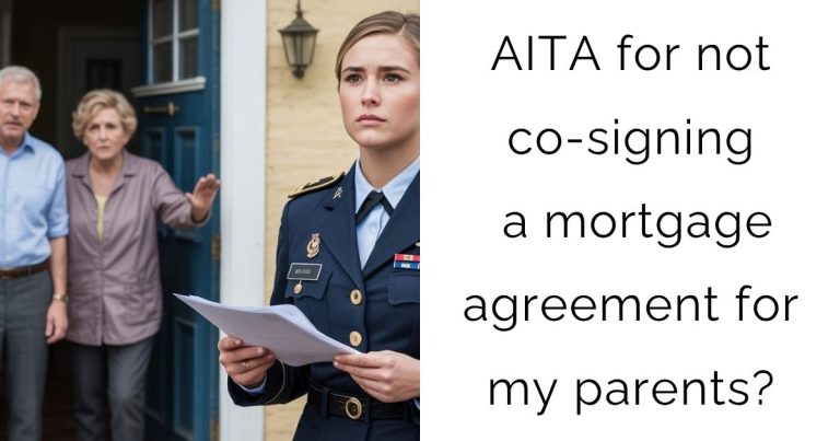 AITA for not co-signing a mortgage agreement for my parents?