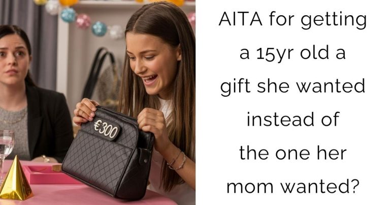 AITA for getting a 15yr old a gift she wanted instead of the one her mom wanted?