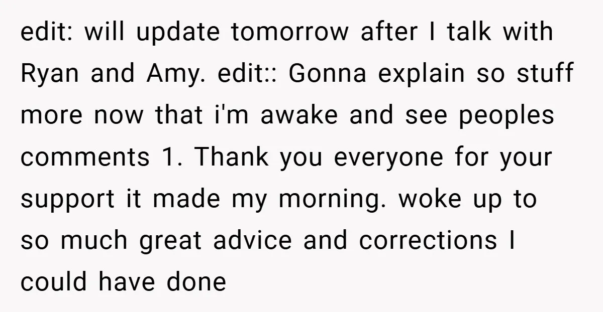 edit: will update tomorrow after I talk with Ryan and Amy. edit:: Gonna explain so stuff more now that i'm awake and see peoples comments 1. Thank you everyone for...