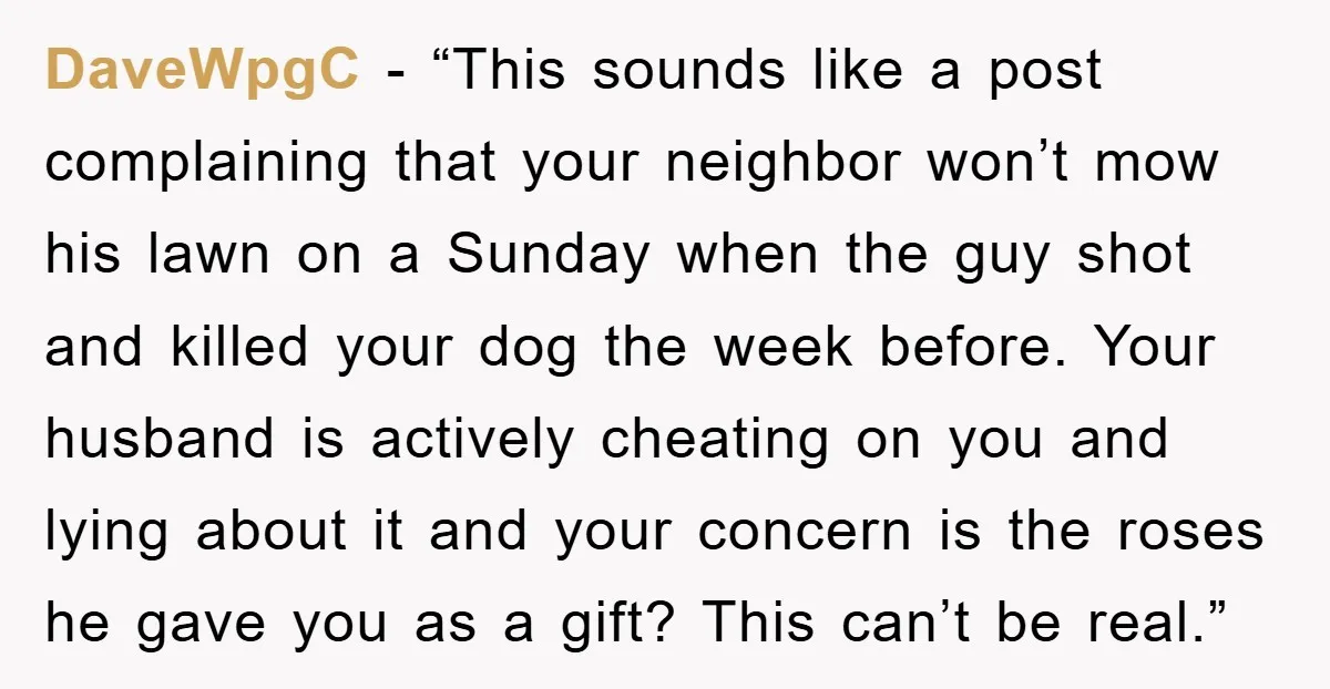 DaveWpgC - “This sounds like a post complaining that your neighbor won’t mow his lawn on a Sunday when the guy shot and killed your dog the week before. Your...
