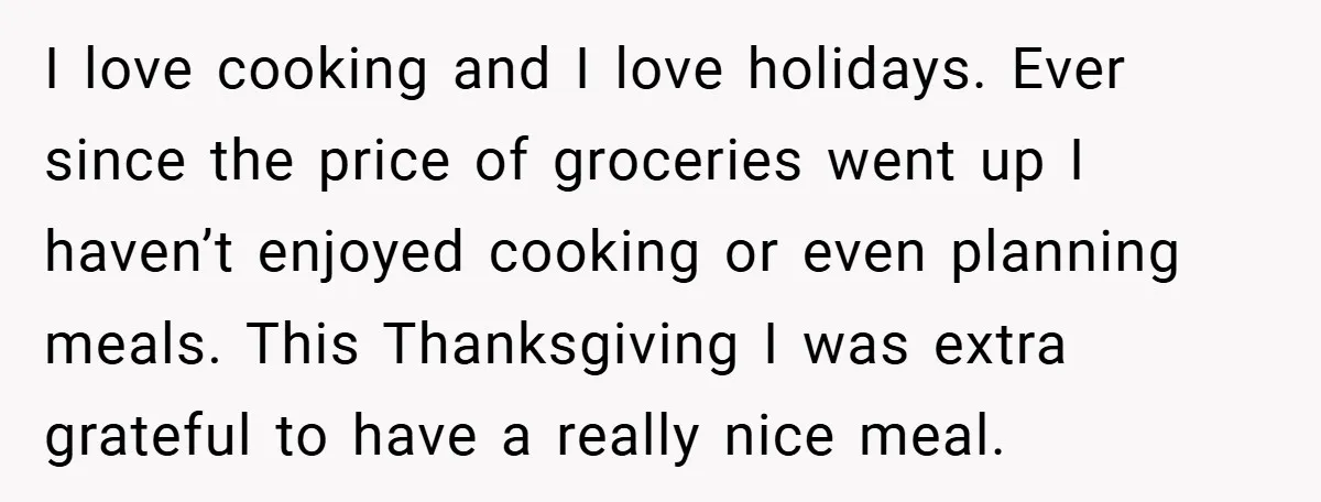 I love cooking and I love holidays. Ever since the price of groceries went up I haven’t enjoyed cooking or even planning meals. This Thanksgiving I was extra grateful to...
