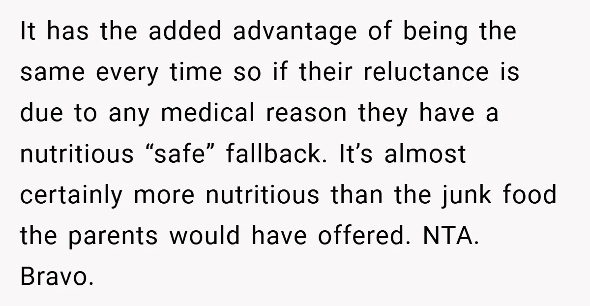 It has the added advantage of being the same every time so if their reluctance is due to any medical reason they have a nutritious “safe” fallback. It’s almost certainly...