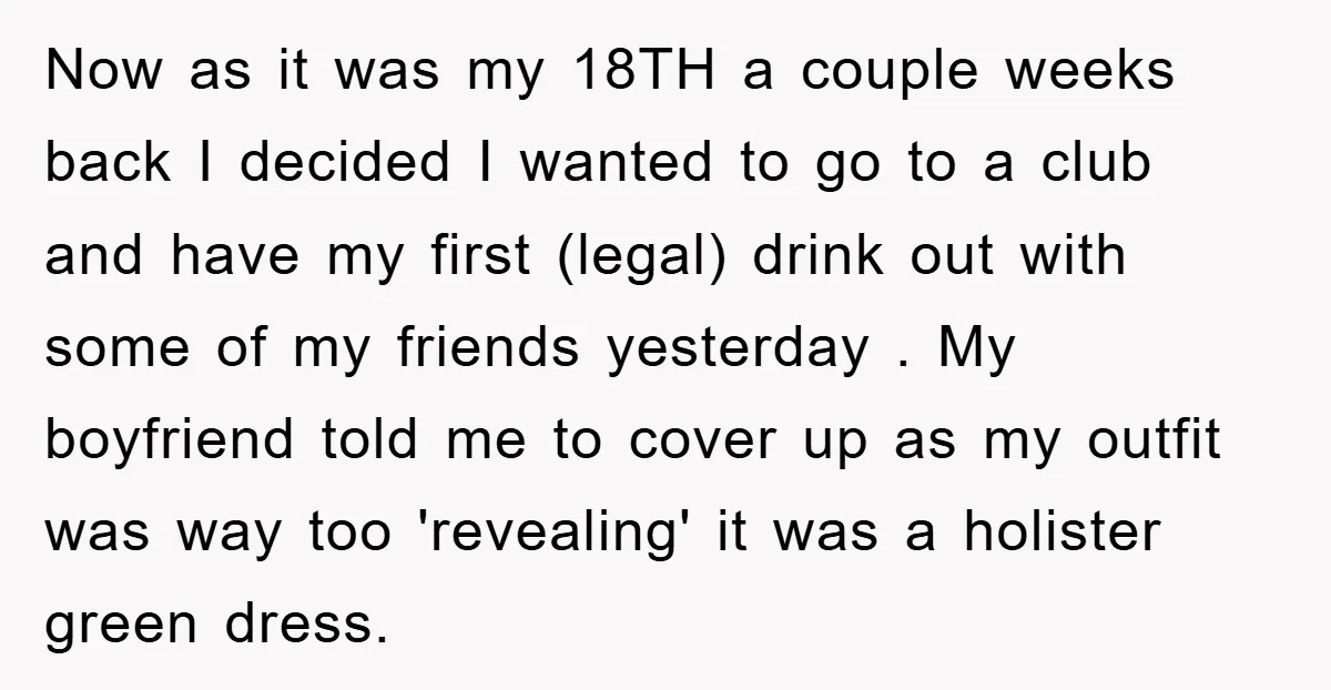 Now as it was my 18TH a couple weeks back I decided I wanted to go to a club and have my first (legal) drink out with some of my...