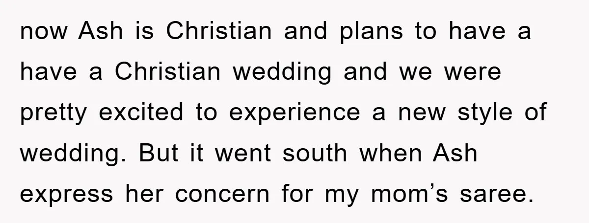 now Ash is Christian and plans to have a have a Christian wedding and we were pretty excited to experience a new style of wedding. But it went south when...