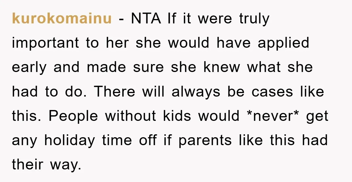 kurokomainu − NTA If it were truly important to her she would have applied early and made sure she knew what she had to do. There will always be cases...