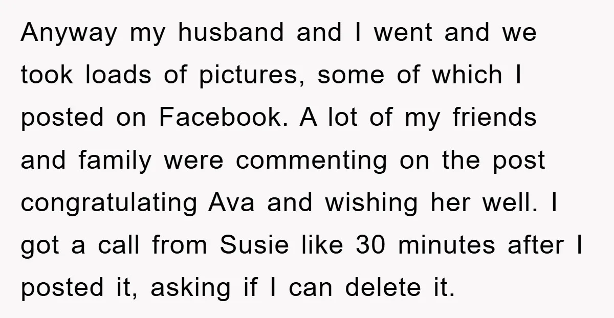 Anyway my husband and I went and we took loads of pictures, some of which I posted on Facebook. A lot of my friends and family were commenting on the...