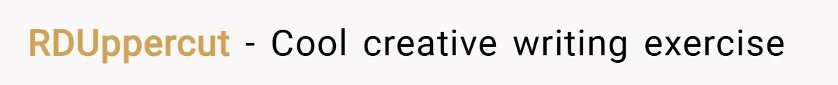 RDUppercut − Cool creative writing exercise